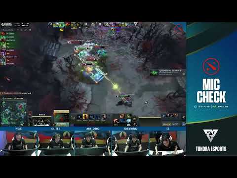 Tundra comms vs Team Liquid game 2 Bali Major