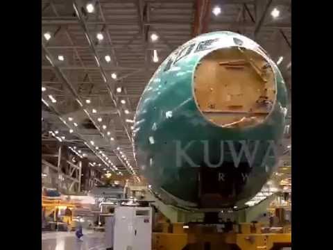 Building Kuwait Airways B777-300ER