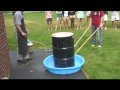 55 gallon steel drum can crush 
