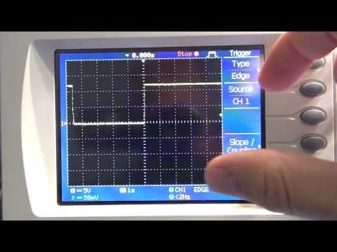 Tutorial: How to use an Oscilloscope #3 -  How to capture a signal event / glitch / transient