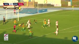 Calcio Serie C - Sangiuliano-Mantova 4-2, gli highlights