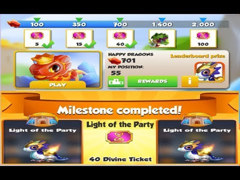 Light of the Party | New Chrono Divine Event-Dragon mania Legends