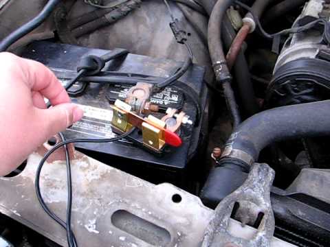 Battery Doctor Quick Disconnect On My 1984 Crown Vic