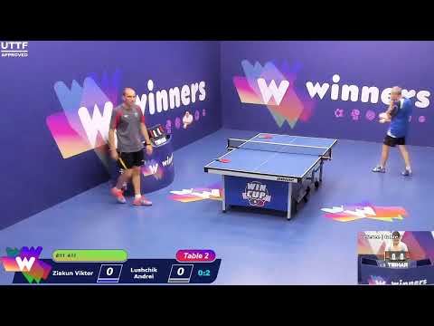 WINners CUP table 2  11.09  Ziakun Viktor - Lushchik Andrei 14:30