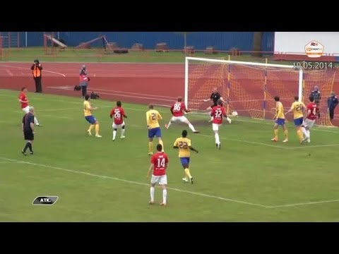 10.05.14 Eduards Tidenbergs scores goal vs FK Spartaks_(video sportacentrs.com)