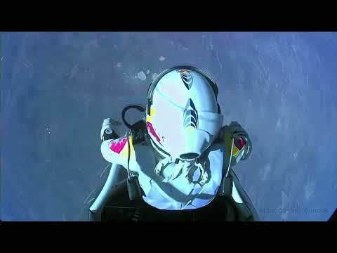 Felix Baumgartner - 2012 - Red Bull - Stratos Space Jump Scene [ 4K - XAN Edit ]