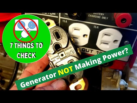 7 Reasons Your Generator Is NOT Producing Power!
