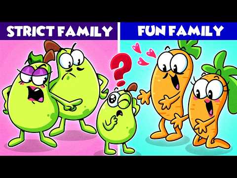 😂 Your Crazy Family vs. Mine! Who’s More Chaotic?! | Pear Vlogs