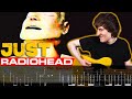 Radiohead - Just (Guitar Lesson with TAB) Cover