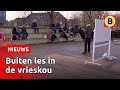 Klaslokaal verruild voor schoolplein | Omroep Brabant