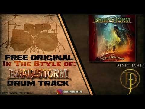 Brainstorm Styled Free Original Drum Track - 147 BPM (FREE WAV & MIDI DOWNLOAD)