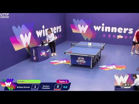 WINners CUP table 2  27.11 Boklag Roman - Zhukov Vladislav 22:30