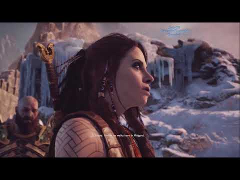 God of War[PS4] pt 137: Exploring the Belly of Jormungandr, Freya Returns + Baldur Fight Round 3