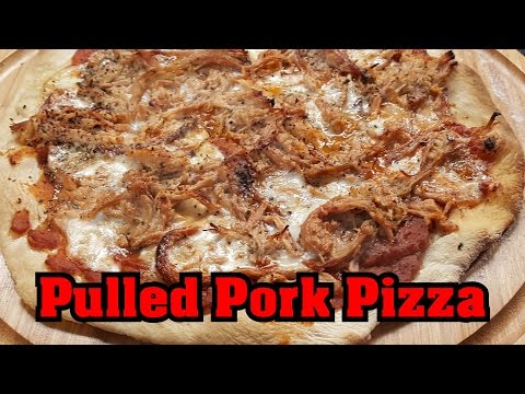 Pulled Pork Pizza aus dem Sunset BBQ - Tortuga (3/3 zu meiner perfekten Pizza)