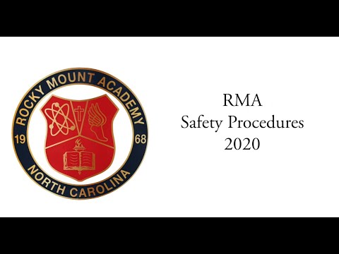 RMA Safety Procedures 2020