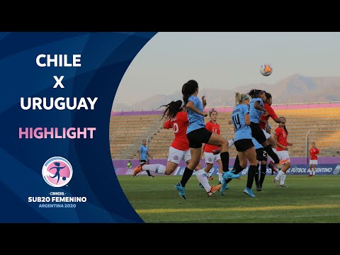 Chile vs uruguai Sudamericano Sub-20 Feminino 2020