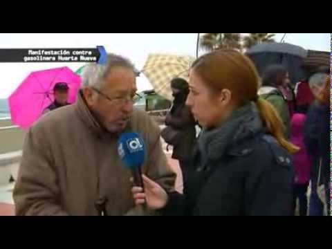 Nueva protesta de los vecinos afectados por la construcción de una gasolinera en Huerta Nueva