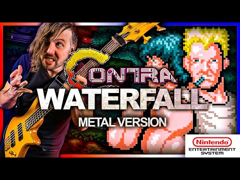 Contra - Waterfall - goes harder 🎵 Metal Version