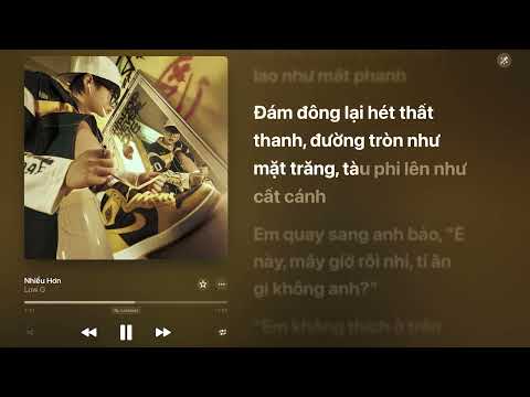(Karaoke Beat Chuẩn) Low G | Nhiều Hơn
