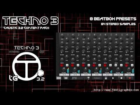 Caustic 3.2 Techno Pack 3 Video