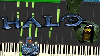 Halo Main Theme Piano Tutorial Synthesia