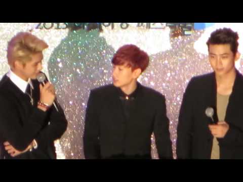 131009 Asia Song Festival Ment 1 (Kris Hyuk Taec)
