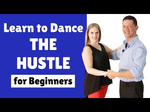 LEARN TO DANCE THE HUSTLE 🕺Basic Hustle Dance Steps for Beginners