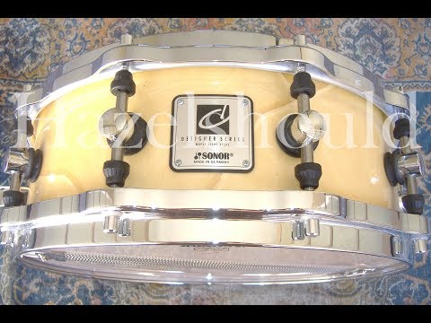 Sonor Designer Series 5"x14" Maple Light Snare Drum Sand Dune Finish