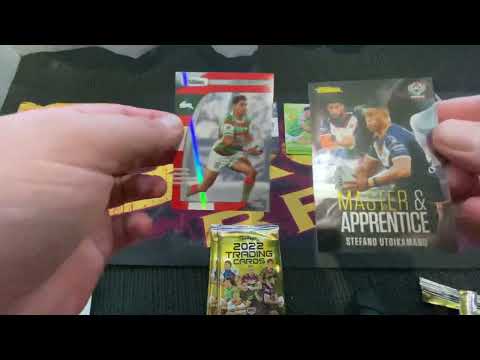 2022 NRL traders, opening 5 packs from a newsagent
