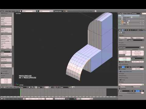 Blender 2.6 Rounded Bevel