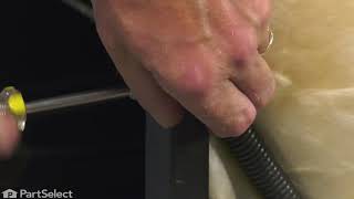 Whirlpool Range Repair: How to Replace the Door Hinge (Whirlpool # WP74011140)