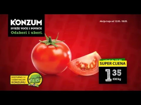 Svježe povrće i kvalitetno meso u novom Konzum katalogu!