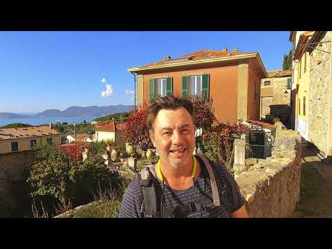 A Walk Through Montemarcello Village, Liguria, Italy #walking