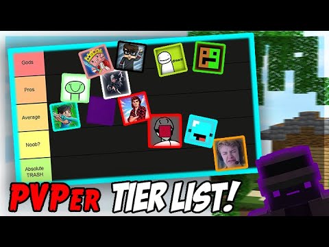 Oatmeal - Minecraft PVP YouTubers Tier List | Minecraft Tier List