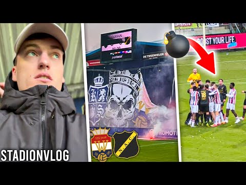 It ALL KICKS OFF At Willem II vs NAC (1-2) In Biggest Derby Of The Netherlands