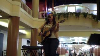 Sarah Baumgarden Original Song acoustic (Galleria Mall) Buffalo New York