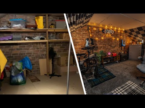 Making My Youtube Studio 2021| From Attic to Studio