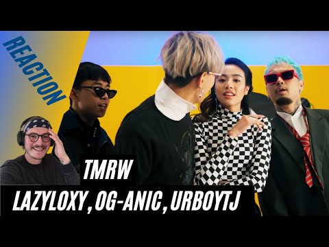 Farang (German) react to LAZYLOXY, OG-ANIC, URBOYTJ “TMRW” Prod. by NINO in English.