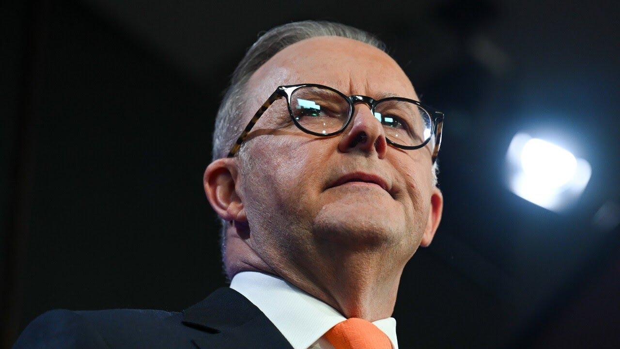 Albanese apologises for Tourette’s comment after everyone in press gallery ‘had gone home’