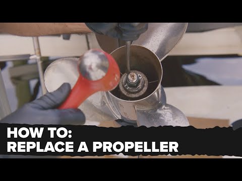 How to Remove and Install a Mercury Outboard Propeller