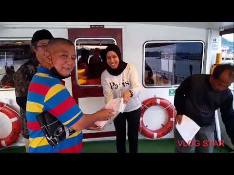Acara "Lucky draw" menyusur Sungai Brunei sambil ikut kapal River Cruise sempena Aidilfitri 2022.