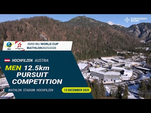 Biathlon World Cup 25-26, Race 13, Pursuit Men, Hochfilzen, Austria