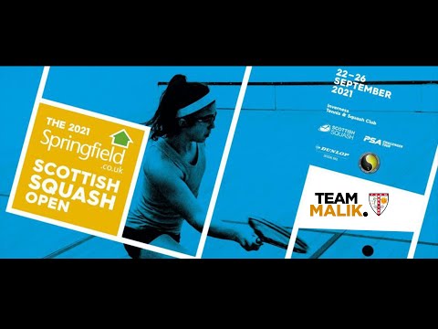 Springfield Scottish Squash Open 2021   Torrie Malik (Eng)  v Alicia Mead (Eng)