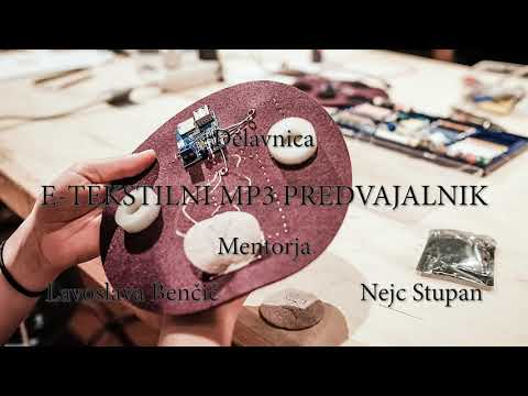 BIEN DIY: E-tekstilni MP3 predvajalnik