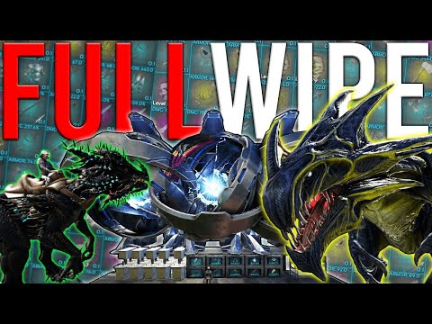 HOW A 28000 HOUR TRIBE SURVIVES IN ARKS WORST CAVE - ARK FULL WIPE