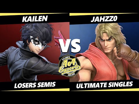 4o4 Smash Night 63 Losers Semis - Jahzzo (Ken) Vs. Kailen (Joker) SSBU Ultimate Tournament