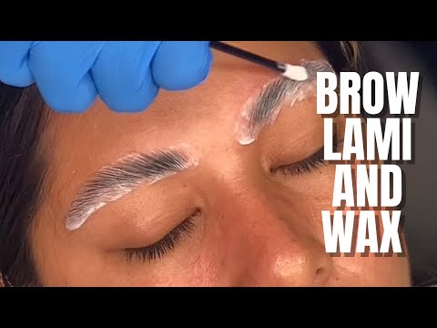 BROW LAMINATION STEP BY STEP