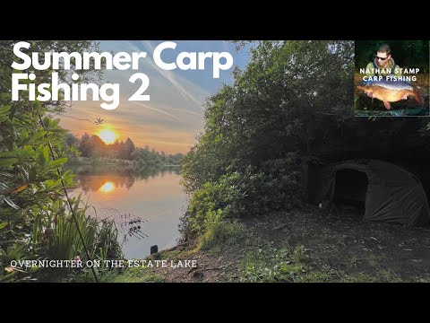 **SUMMER CARP FISHING** Overnighter on the old Estate lake