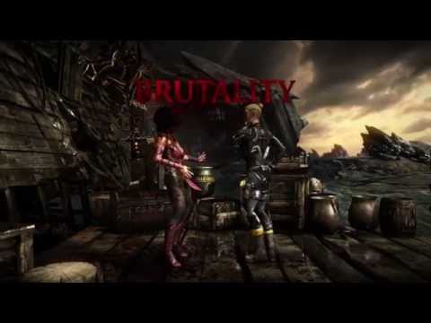 Cassie Cage Hidden Brutality! Mortal Kombat X