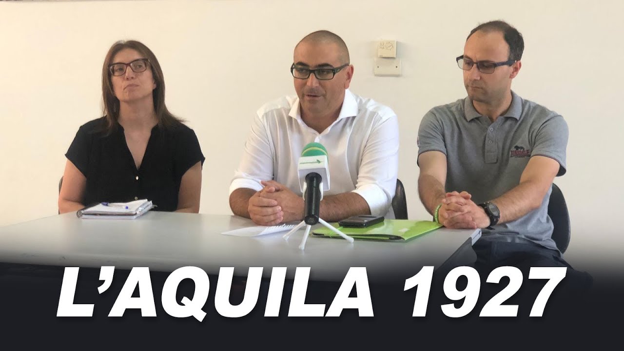 L’Aquila 1927, la conferenza stampa dei Supporters in diretta
